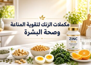 مكملات الزنك لتقوية المناعة وصحة البشرة