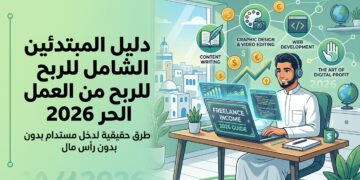 دليل المبتدئين الشامل للربح من العمل الحر 2026: طرق حقيقية لدخل مستدام